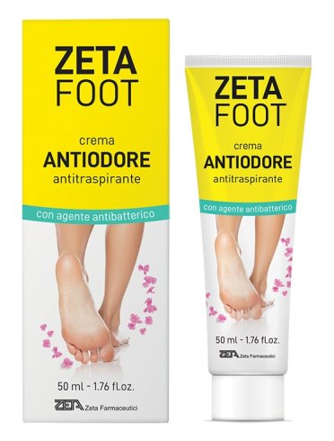 Zetafoot crema piedi antiodore 50 ml