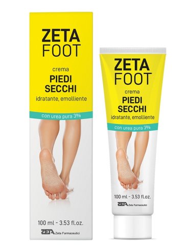 Zetafoot crema idratante piedi secchi 100 ml