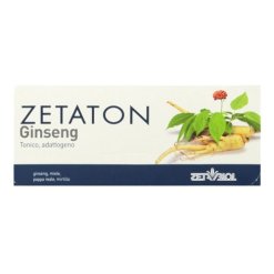 Zetaton Ginseng Integratore Energizzante 12 Fiale
