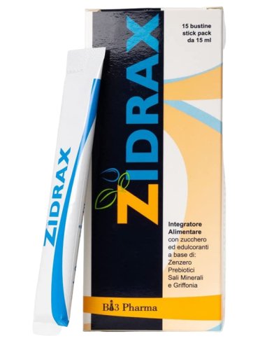 Zidrax integratore di prebiotici 15 bustine