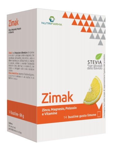 Zimak limone integratore magnesio e potassio 14 buste