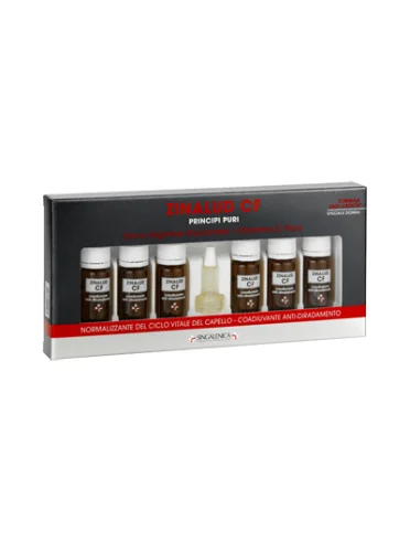 Zinalud cf - trattamento anticaduta capelli donna - 6 fiale Zinalud cf - trattamento anticaduta capelli donna - 6 fiale
