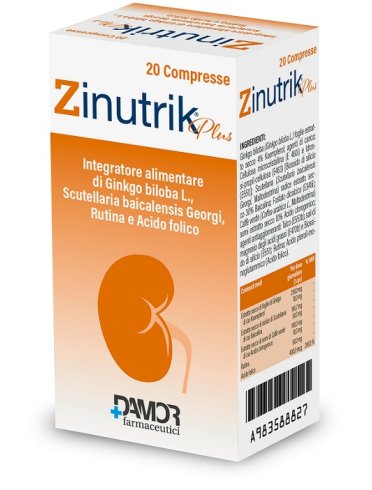 Zinutrik plus integratore antiossidante 20 compresse