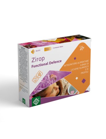 Zirop functional defence integratore difese immunitarie 12 buste