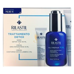 RILASTIL DETOX 1 MULTIREPAIR SIERO HA DETOX 30 ML + 1 CREMAIDRO 15 ML + 1 CREMA CONTORNO OCCHI 3 ML