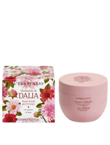 Sfumature di dalia burro scrub corpo 150 ml Sfumature di dalia burro scrub corpo 150 ml