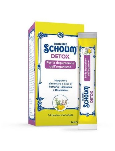 Soluzione schoum detox 14 bustine