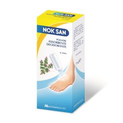 Nok San - Polvere per Piedi Assorbente Deodorante - 75 ml