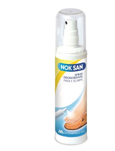 Nok san - deodorante spray per piedi e scarpe senza gas - 100 ml
