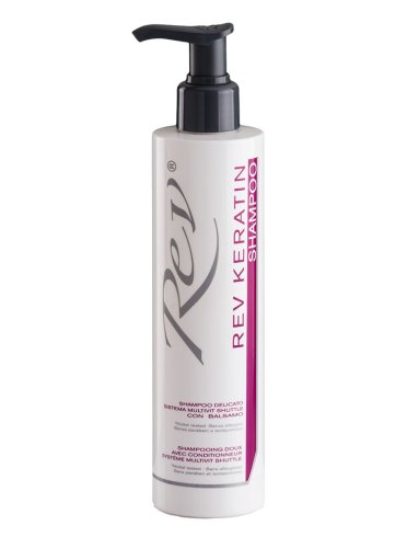 Rev keratin - shampoo dermatologico con ph 5.0 - 250 ml