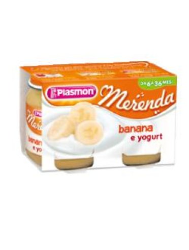 Plasmon omogeneizzato yogurt banana 120 g x 2 pezzi