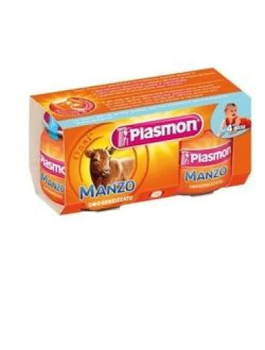 Plasmon omogeneizzato manzo 80 g x 2 pezzi Plasmon omogeneizzato manzo 80 g x 2 pezzi