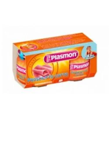 Plasmon omogeneizzato prosciutto cotto 120 g x 2 pezzi Plasmon omogeneizzato prosciutto cotto 120 g x 2 pezzi