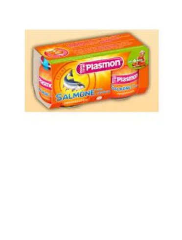 Plasmon omogeneizzato salmone verdure 80 g x 2 pezzi Plasmon omogeneizzato salmone verdure 80 g x 2 pezzi