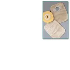 SACCA UROSTOMIA HOLLISTER TANDEM STOMA 70MM IN TESSUTO NON TESSUTO CON FLANGIA 10 PEZZI + 1 ADATTATORE E 10 TAPPINI