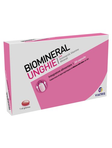 Biomineral unghie integratore 30 capsule