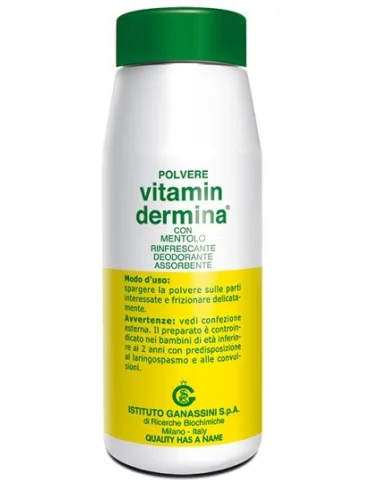 Vitamindermina polvere menta rifrescante 100 g Vitamindermina polvere menta rifrescante 100 g