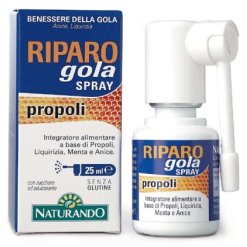 Riparo Gola Spray - Integratore per Vie Respiratorie - 25 ml