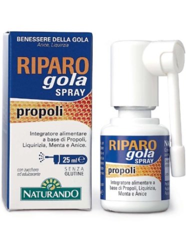 Riparo gola spray - integratore per vie respiratorie - 25 ml