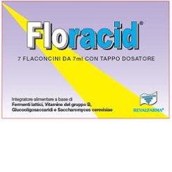 Floracid Integratore Fermenti Lattici 7 Flaconi