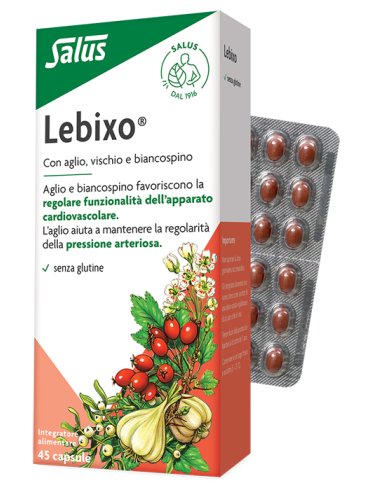 Lebixo - integratore per la circolazione e digestione - 45 capsule