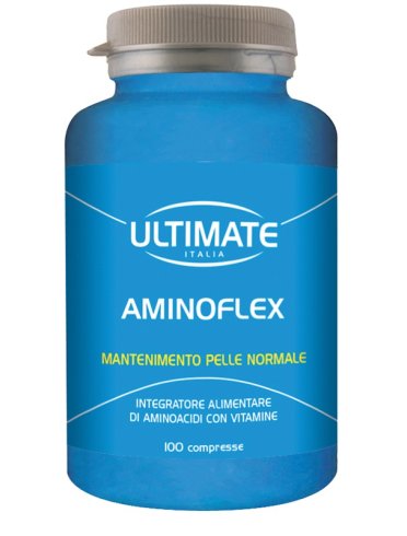 Ultimate amino flex - integratore di aminoacidi per lubrificare tendini e legamenti - 100 capsule
