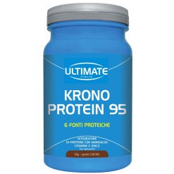 Ultimate Krono Protein 95 - Integratore per Massa Muscolare Gusto Cacao - 1 kg