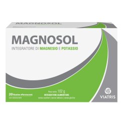 Magnosol - Integratore di Magnesio e Potassio - 20 Bustine Effervescenti