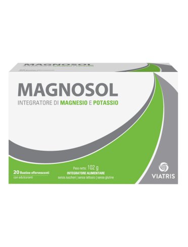 Magnosol - integratore di magnesio e potassio - 20 bustine effervescenti