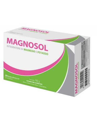 Magnosol - integratore di magnesio e potassio - 20 bustine effervescenti