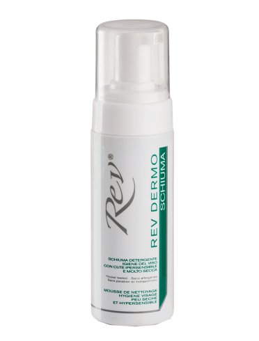 Rev dermoschiuma - detergente viso per pelle secca - 125 ml