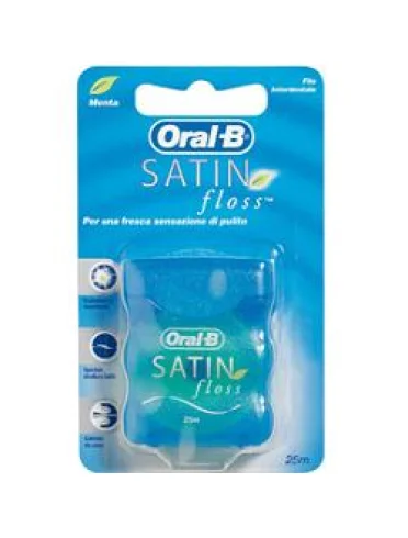 Oral-b satin floss - filo interdentale - 25 m Oral-b satin floss - filo interdentale - 25 m