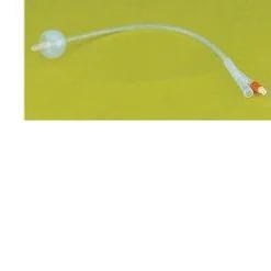 CATETERE URETRALE FOLEY IN PURO SILICONE CH18 DUE VIE. PUNTAIN NELATON, CAPACITA' DEL PALLONCINO 10ML. SUPERFICIE LISCIA