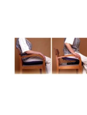 Cuscino pneumatico uplift per persone con ridotta mobilita'a causa di artriti, morbo di parkinson, distrofia muscolaree riabilitazione post-operatoria