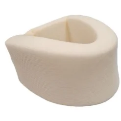 COLLARE CERVICALE MORBIDO MISURA PICCOLA PER ARTROSI CERVICALE E COLPO DI FRUSTA REGOLAZIONE DELLA CIRCONFERENZA TRAMITECINGHIE POSTERIORI IN VELCRO. ALTEZZA 10CM