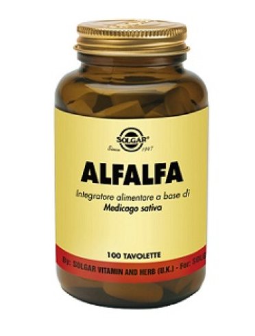 Solgar alfalfa 100 tavolette