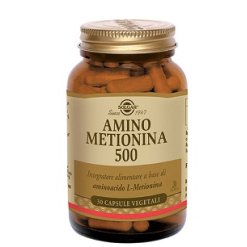 Solgar Amino Metionina 500 Integratore - 30 Capsule Vegetali