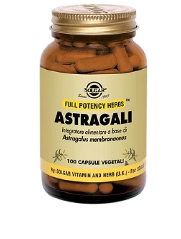 Solgar astragali integratore - 100 capsule vegetali Solgar astragali integratore - 100 capsule vegetali