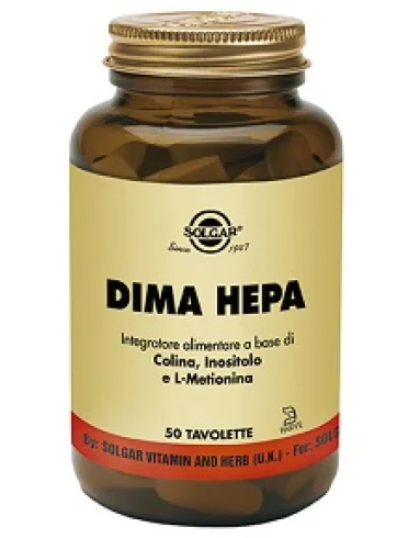 Solgar dima hepa - integratore per la funzionalità del fegato - 50 tavolette Solgar dima hepa - integratore per la funzionalità del fegato - 50 tavolette