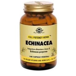 Solgar Echinacea - Integratore Difese Immunitarie - 100 Capsule Vegetali