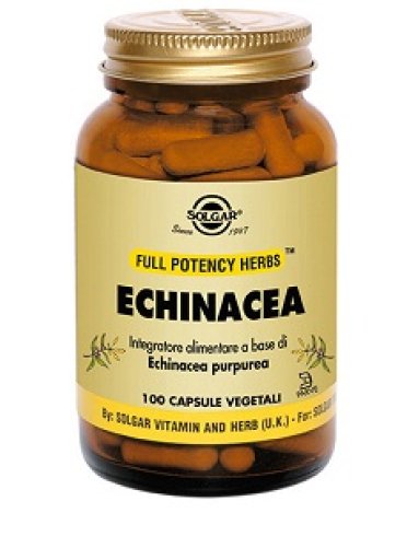 Solgar echinacea - integratore difese immunitarie - 100 capsule vegetali