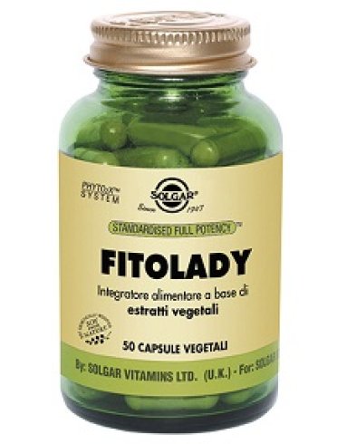 Solgar fitolady - integratore per la menopausa - 50 capsule vegetali