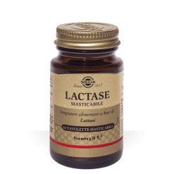 Solgar Lactase - Integratore per il Metabolismo del Lattosio - 30 Tavolette