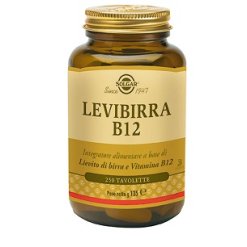 Solgar Levibirra B12 - Integratore di Vitamina B - 250 Tavolette