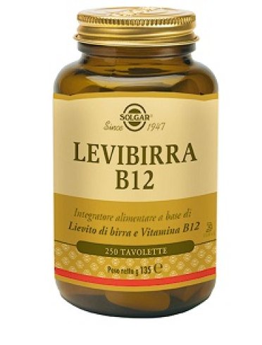 Solgar levibirra b12 - integratore di vitamina b - 250 tavolette