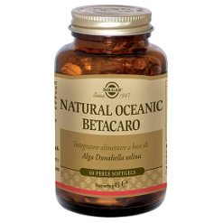 Solgar Natural Oceanic Betacaro Integratore - 60 Perle
