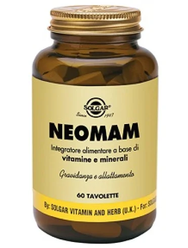 Solgar neomam 60 tavolette Solgar neomam 60 tavolette