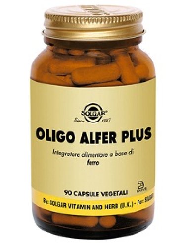 Solgar oligo alfer plus 90 capsule vegetali