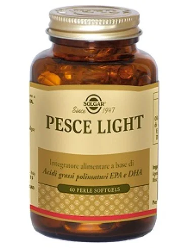 Solgar pesce ligh - integratore a base di olio di pesce - 60 perle Solgar pesce ligh - integratore a base di olio di pesce - 60 perle
