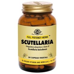 Solgar Scutellaria - Integratore per Dolori Infiammatori - 50 Capsule Vegetali